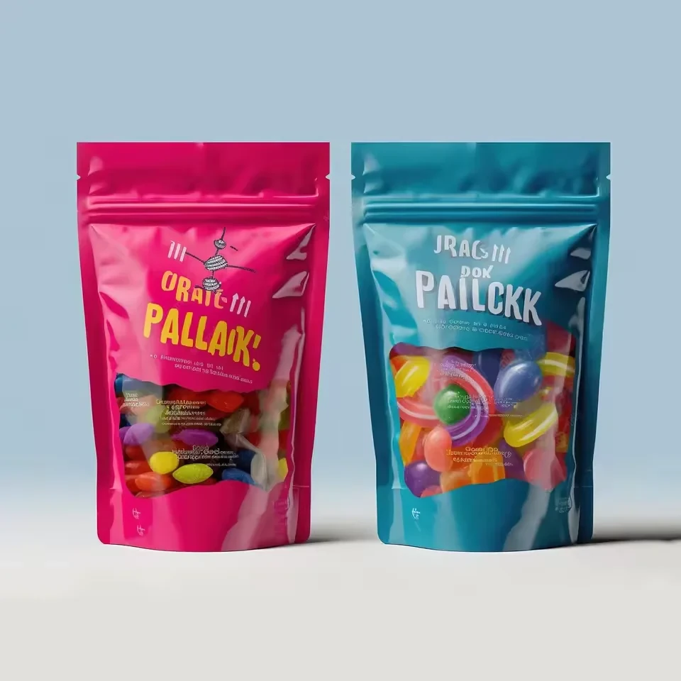 Gummy Candy Stand-Up Pouch