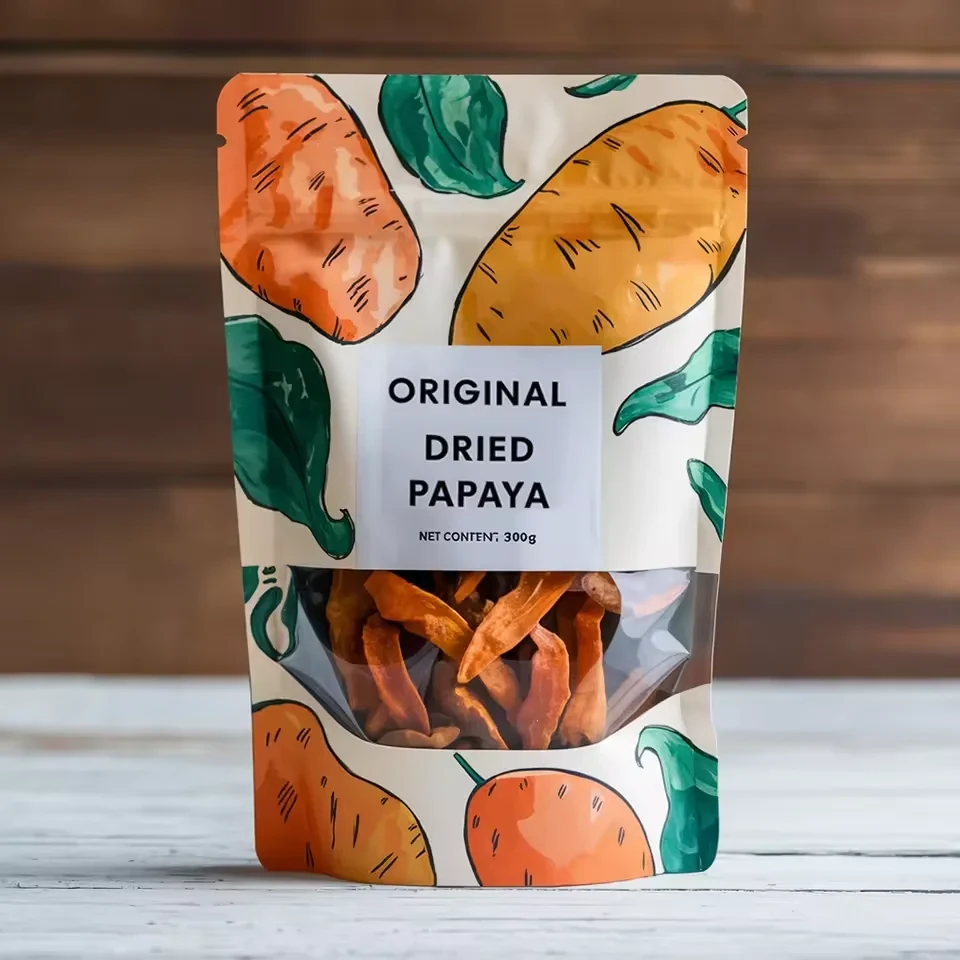 Kraft-Look Food Stand-Up Pouch