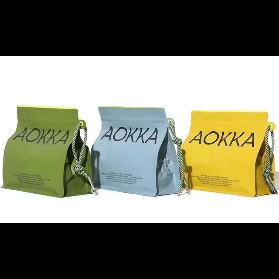Coffee Flat-Bottom Bag
