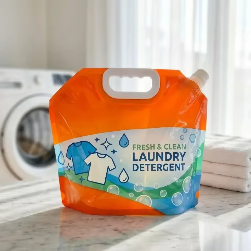 Laundry Detergent Spout Pouch