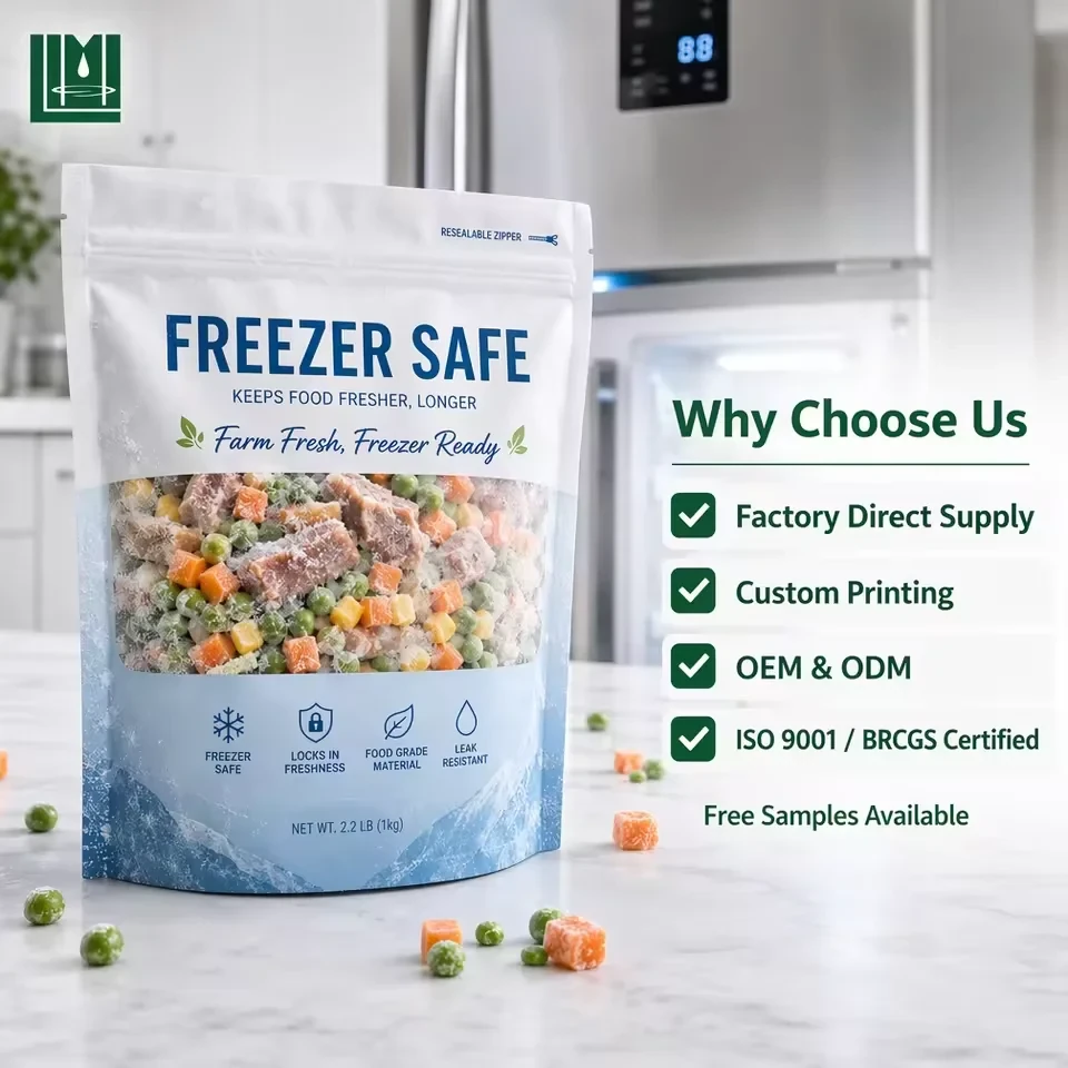 Frozen Vegetable & Meat Stand-Up Pouch