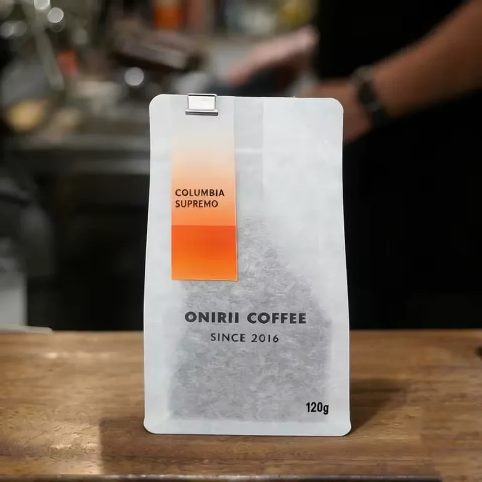 Window Coffee Bean Stand-Up Pouch