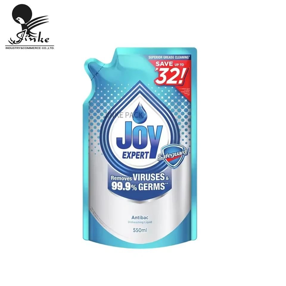 Dishwashing Liquid Spout Pouch