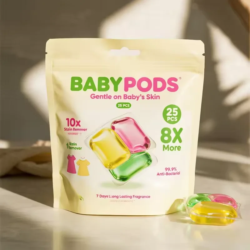 Laundry Pod & Powder Stand-Up Pouch