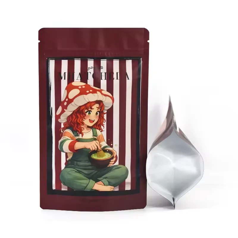 Printed Powder Stand-Up Pouch