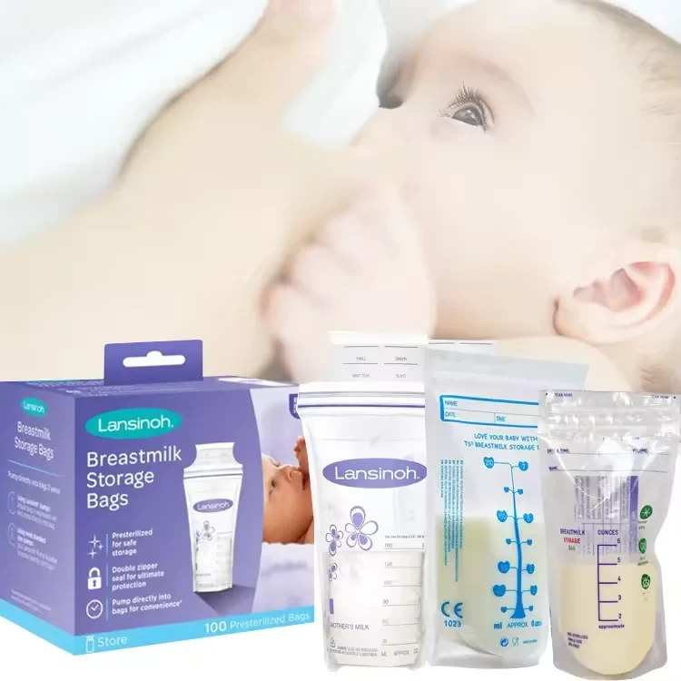 Milk Storage Stand-Up Pouch