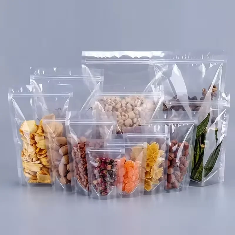 Clear Snack Stand-Up Pouch