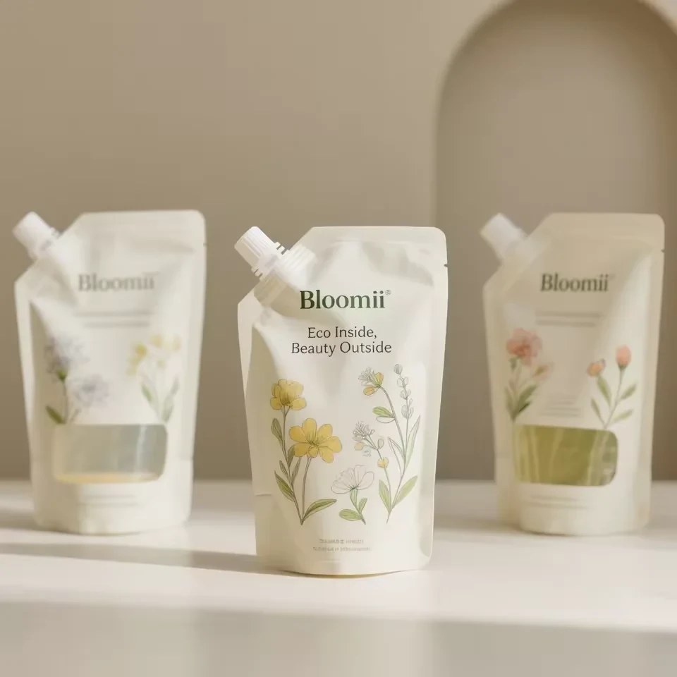 Body Wash Refill Spout Pouch