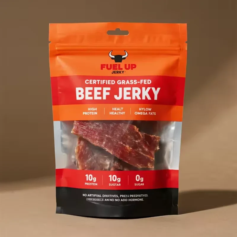 Beef Jerky Stand-Up Pouch