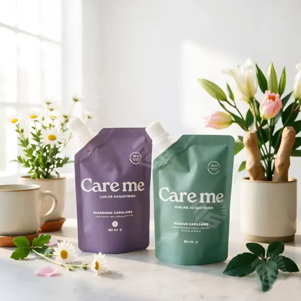 Skin Care Sample Stand-Up Pouch