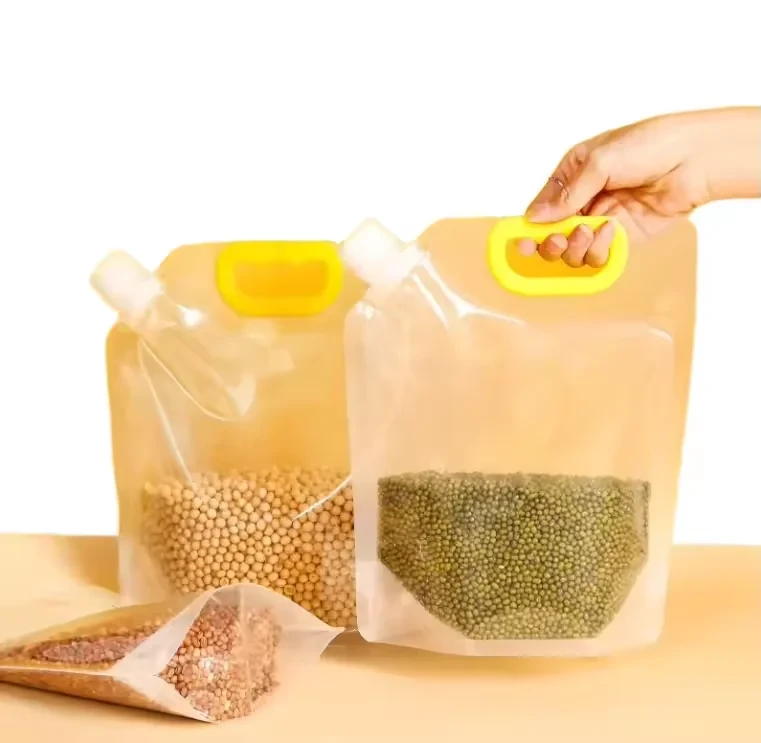 Clear Grain Spout Pouch