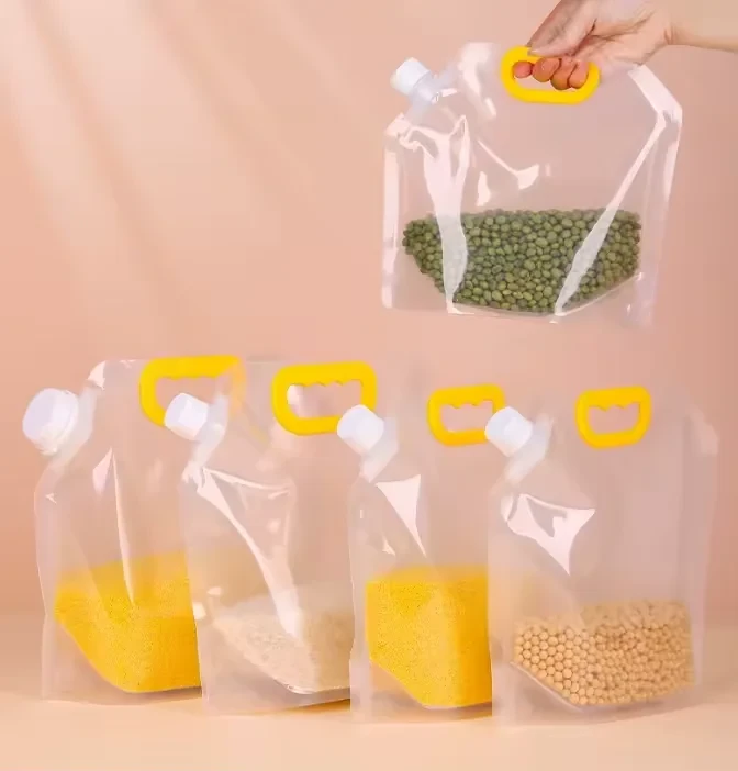 Clear Handle Storage Pouch
