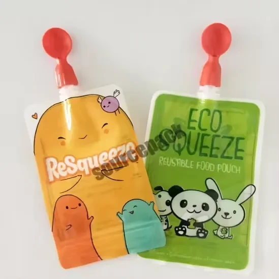 Liquid Food Spout Pouch