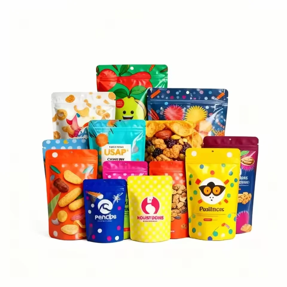 Matte Biscuit & Popcorn Stand-Up Pouch