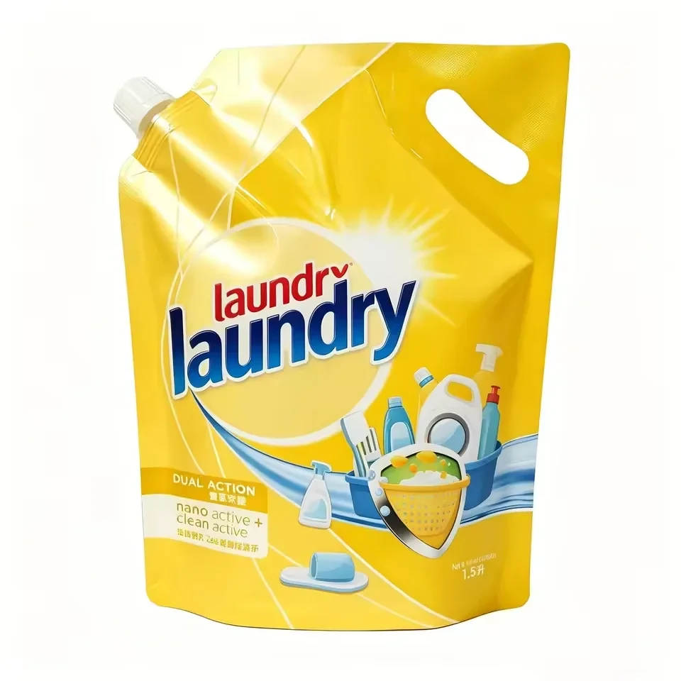Laundry Detergent Spout Pouch