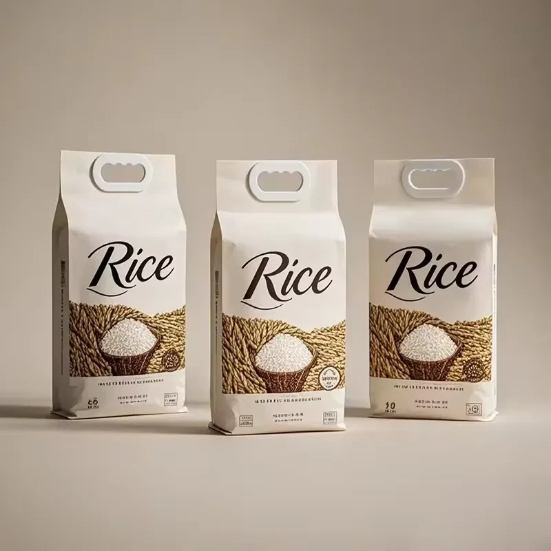 Rice Flat-Bottom Pouch
