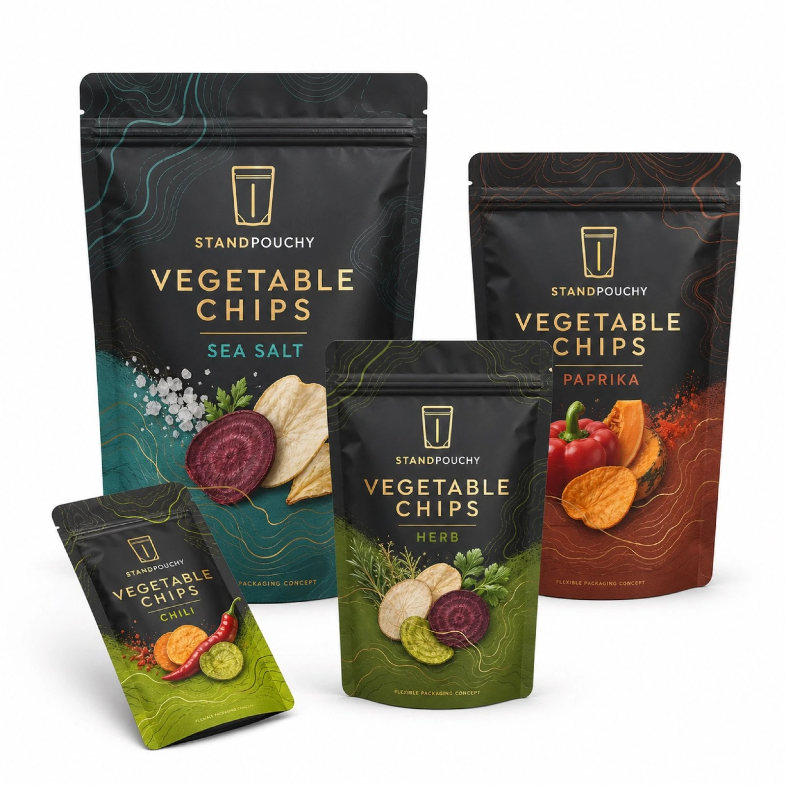 Vegetable Chips Pouch