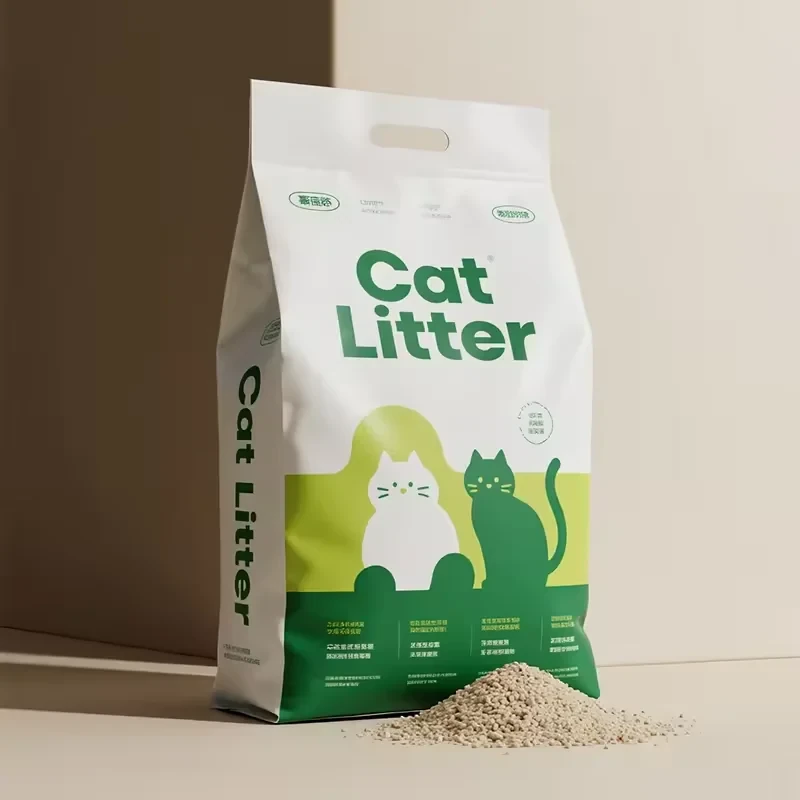 Cat Litter Flat-Bottom Pouch