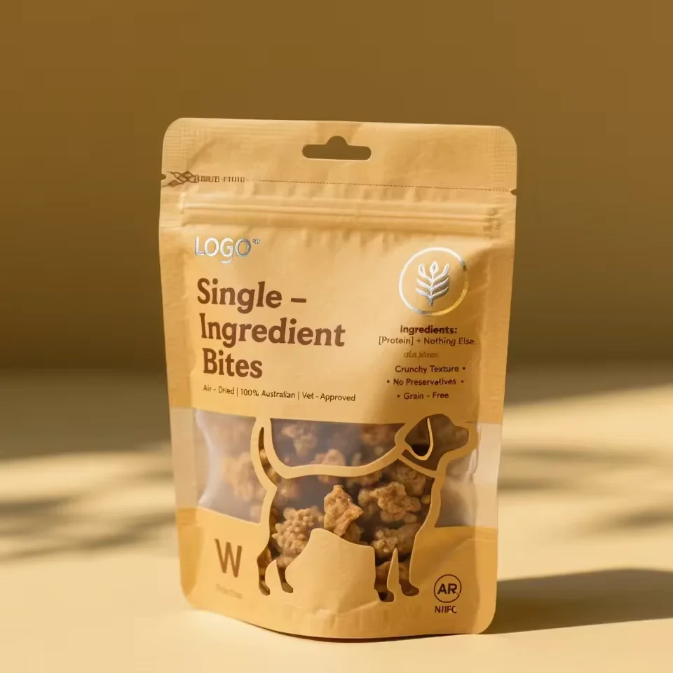 Pet Treat Stand-Up Pouch