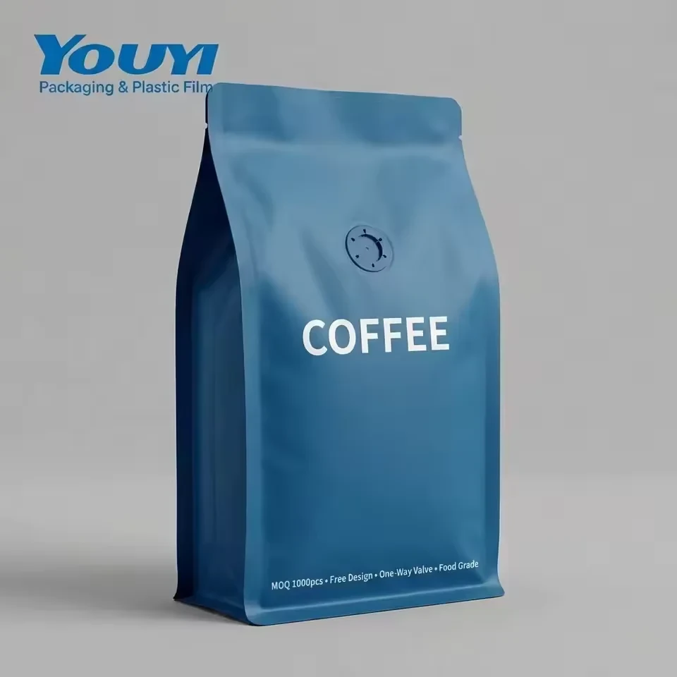Coffee Flat-Bottom Pouch