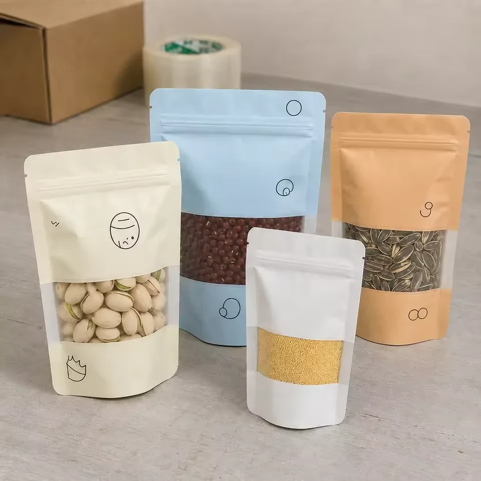 Window Nut & Bean Stand-Up Pouch