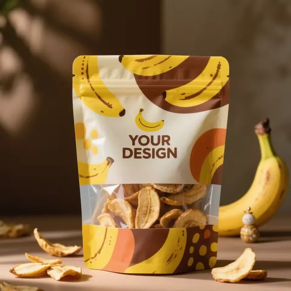 Window Dried Fruit Stand-Up Pouch