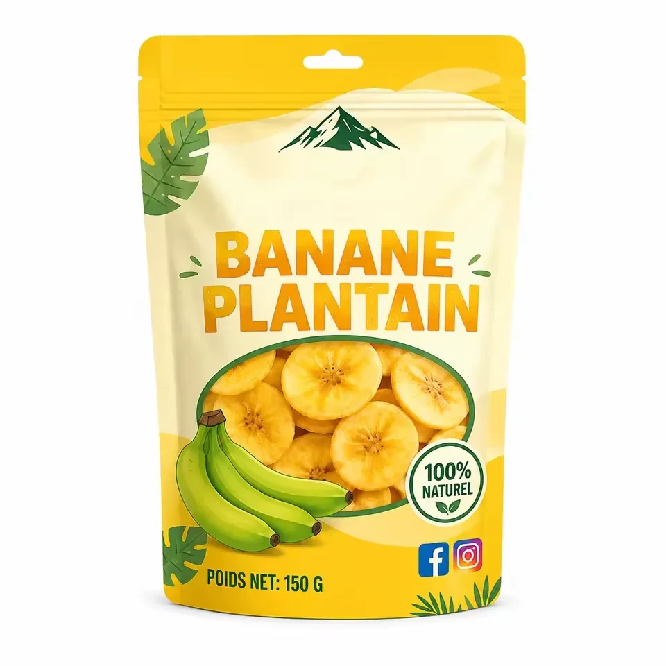Banana & Plantain Chip Stand-Up Pouch