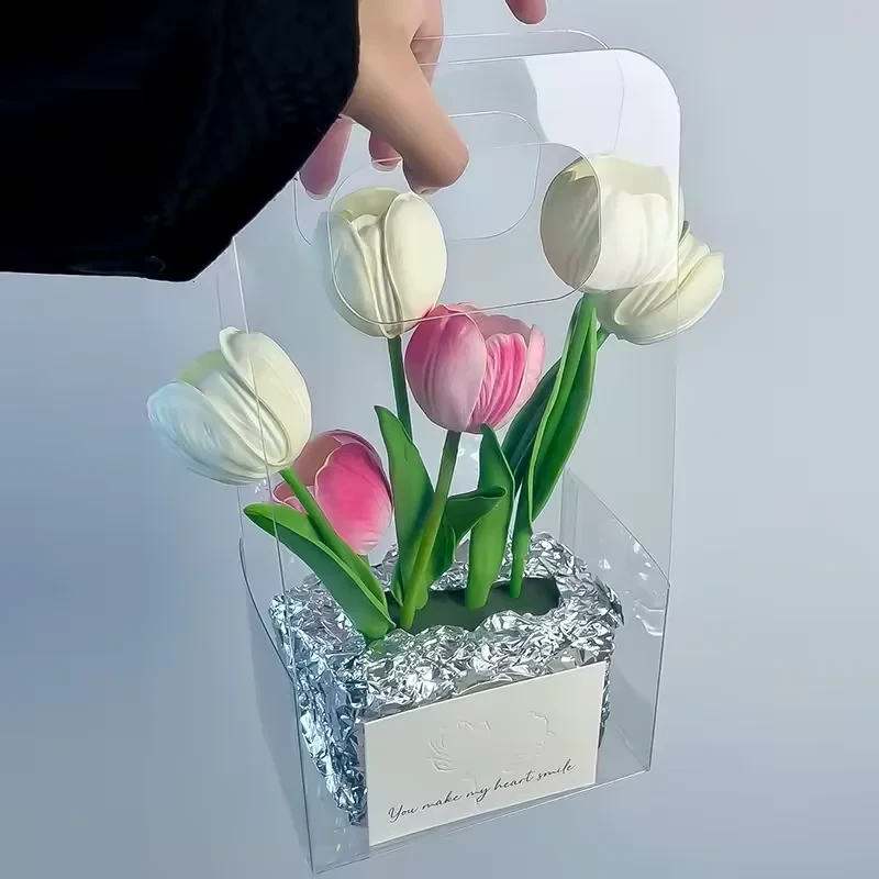 Clear Flower Presentation Bag