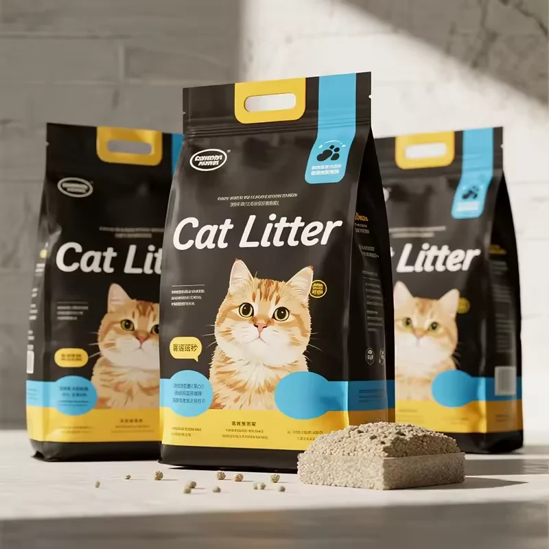 Window Cat Litter Stand-Up Pouch