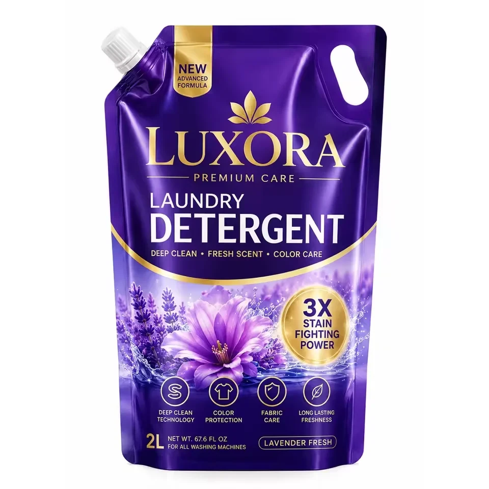 Laundry Detergent Spout Pouch