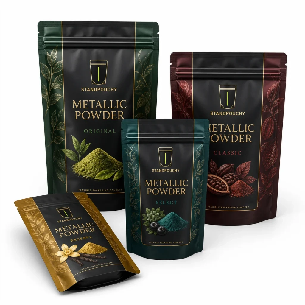 Metallic Powder Pouch
