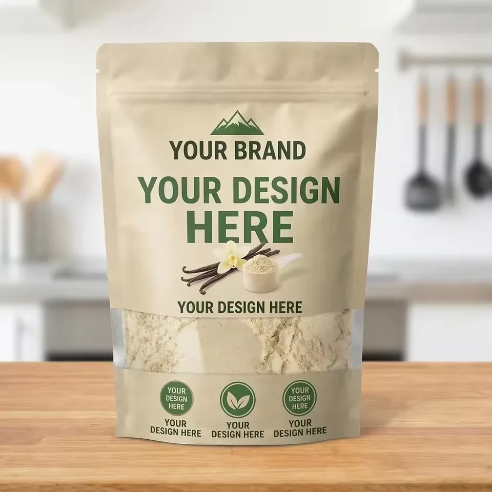 Kraft-Look Food Stand-Up Pouch