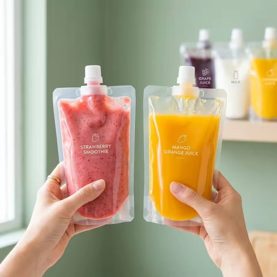 Custom Juice Spout Pouch
