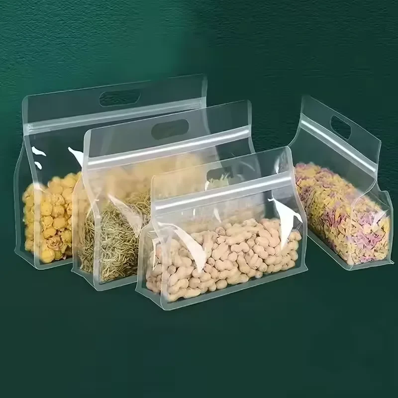 Clear Food Flat-Bottom Pouch