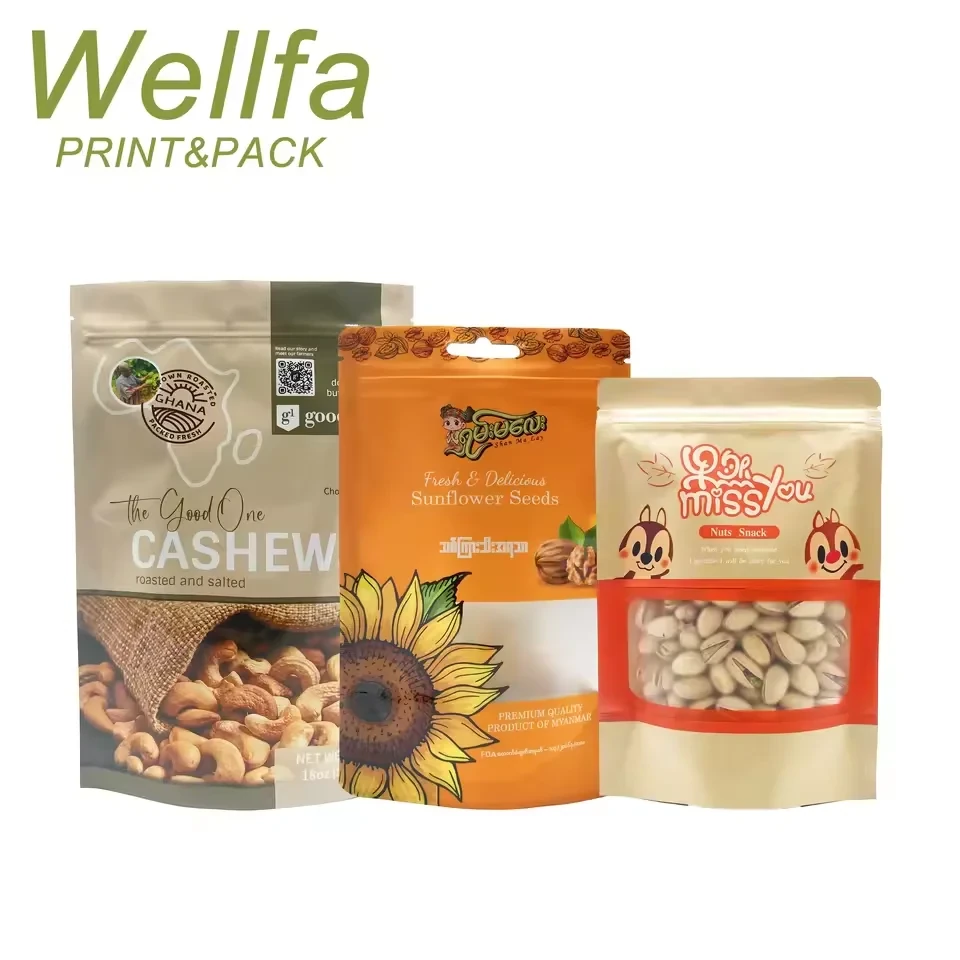 Mixed Nut Stand-Up Pouch
