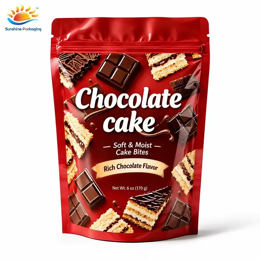 Cake Bite & Snack Stand-Up Pouch