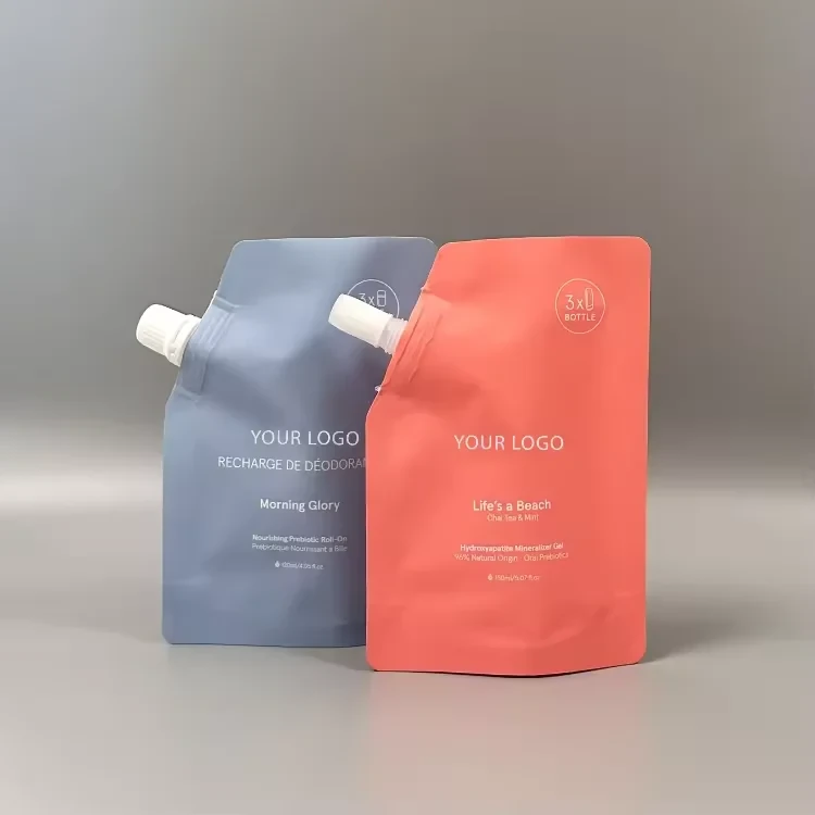 Matte Liquid Soap Spout Pouch