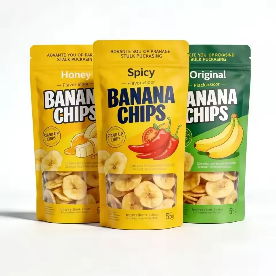Plantain Chip Stand-Up Pouch