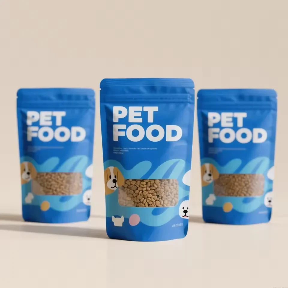 Dry Dog Food Stand-Up Pouch
