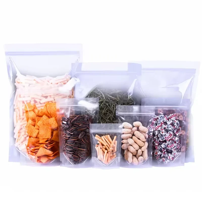 Clear Food Stand-Up Pouch