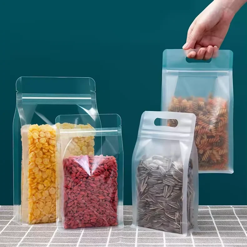 Clear Snack Flat-Bottom Pouch
