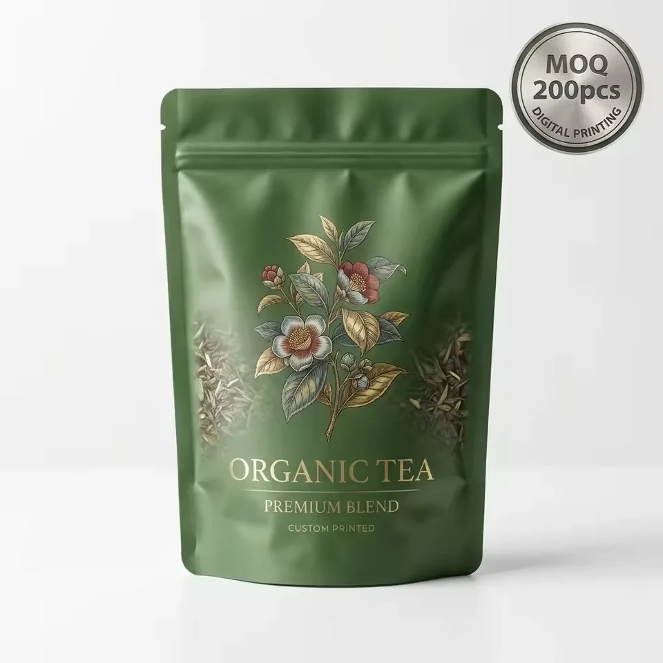 Matte Tea Stand-Up Pouch