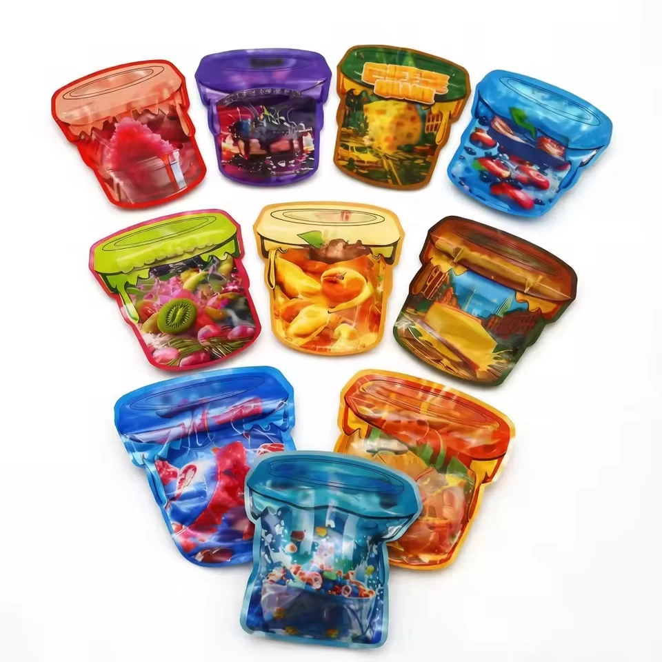 Custom Dry Goods Stand-Up Pouch with Zipper