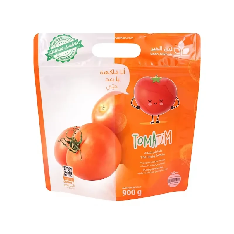 Clear Fresh Produce Stand-Up Pouch