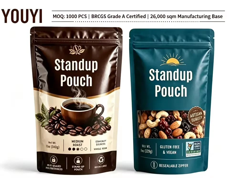 Ground Coffee Stand-Up Pouch