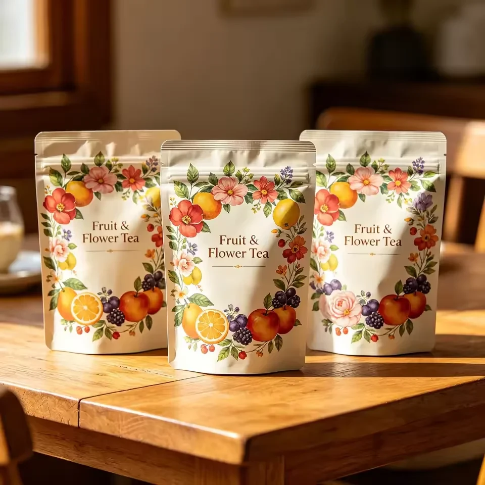 Flower & Fruit Tea Stand-Up Pouch