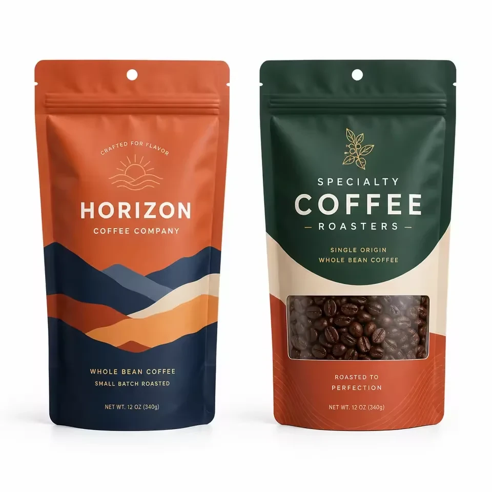 Coffee & Snack Stand-Up Pouch