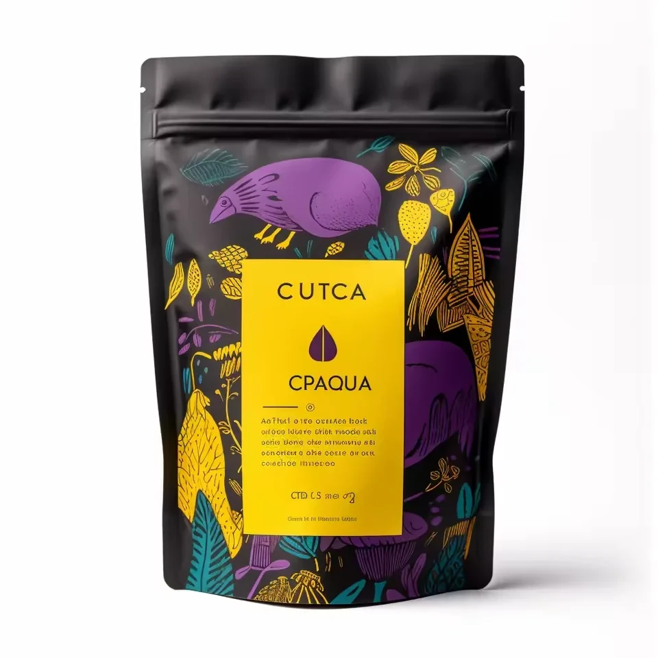 Matte Tea & Coffee Stand-Up Pouch
