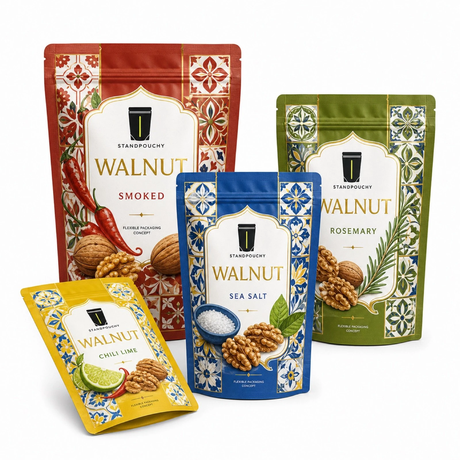 Walnut Packaging Doypack