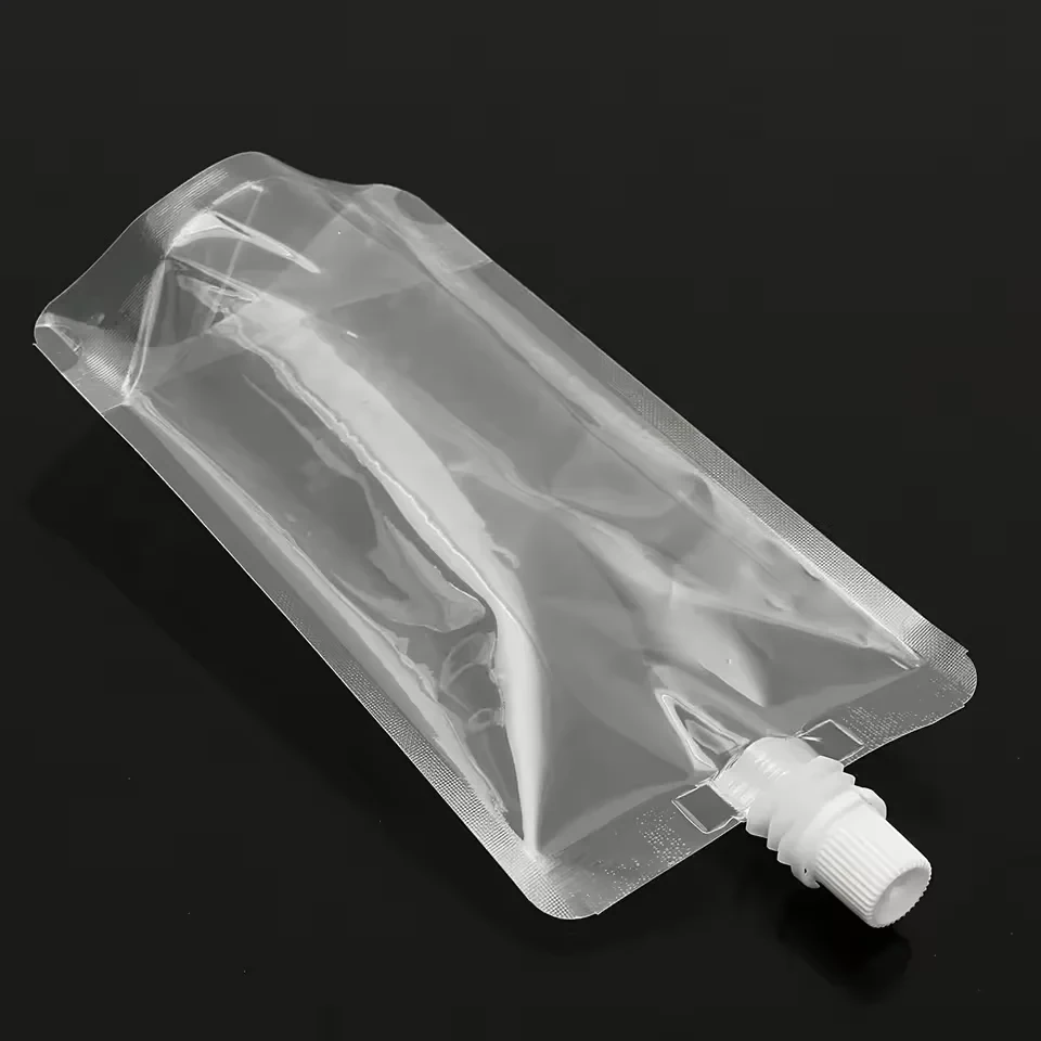 Clear Party Drink Spout Pouch